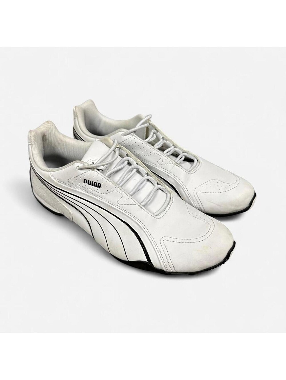 PUMA Redon Bungee White Black - 388167-01 Men’s slip on size 8.5